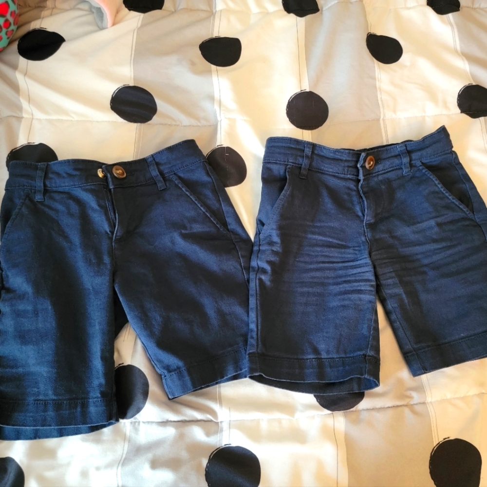 Bundled- 2 for 1, Blue Uniform Shorts. Old Navy, size 8 slim